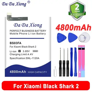 100% Оригинальный Аккумулятор 4800 мАч BSO3FA BS03FA Bateria Для Xiaomi Black Shark 2 Shark2/Black Shark 2 Pro в наличии