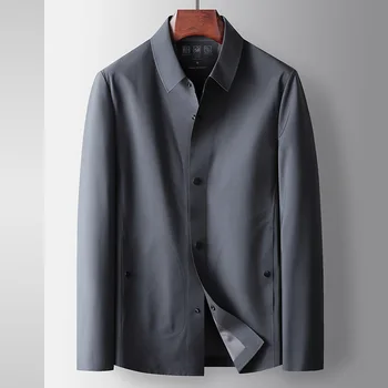 6330-Костюм для отдыха, мужская деловая повседневная куртка в полоску, реактивная куртка в полоску