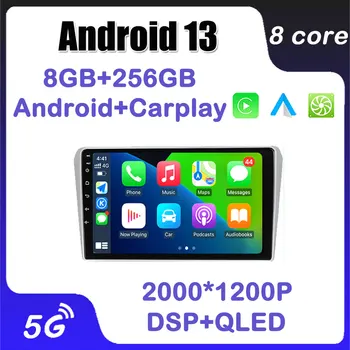 Android 13 IPS DSP WIFI для Toyota Avensis T250 2 II 2003 - 2009 GPS Навигация Автомобильный видео мультимедийный плеер радио