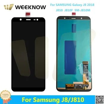 Incell Для Samsung Galaxy J8 2018 ЖК-дисплей J810 J810F J810M Дисплей Для J8 SM-J810M Замена сенсорного Дигитайзера ЖК-экрана В Сборе