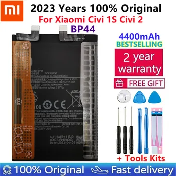 Xiaomi 100% Оригинальный Новый высококачественный аккумулятор BP44 для Xiaomi Civi/Civi 1S Подлинная замена аккумулятора телефона Bateria