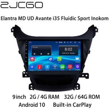 Автомобильный Мультимедийный Плеер Стерео GPS DVD Радио Навигация Android Экран для Hyundai Elantra MD UD Avante i35 Fluidic Sport Inokom