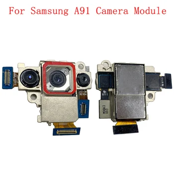Гибкий Кабель для задней камеры Samsung A91 A915F, запасные части для основного модуля большой маленькой камеры
