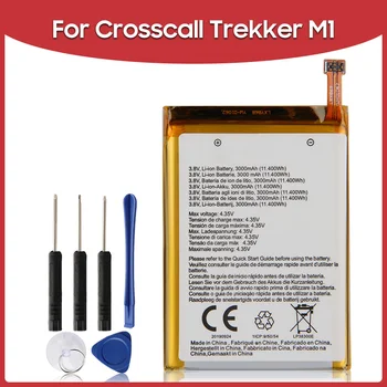 Оригинальная сменная батарея телефона 3000 мАч для Crosscall Trekker M1