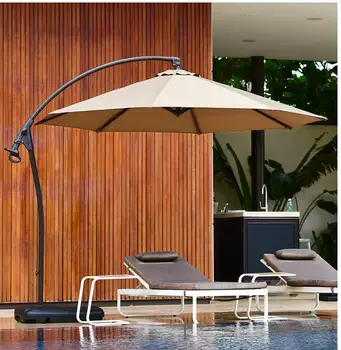 Открытый зонт от солнца Зонтик от Солнца балкон зонтик Сад внутренний двор пляжный столик и стул с зонтиком