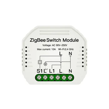 Требуется модуль выключателя света TuyaSmart Tuya ZigBee3.0, концентратор Smart Life/Приложение Tuya Беспроводной пульт дистанционного управления